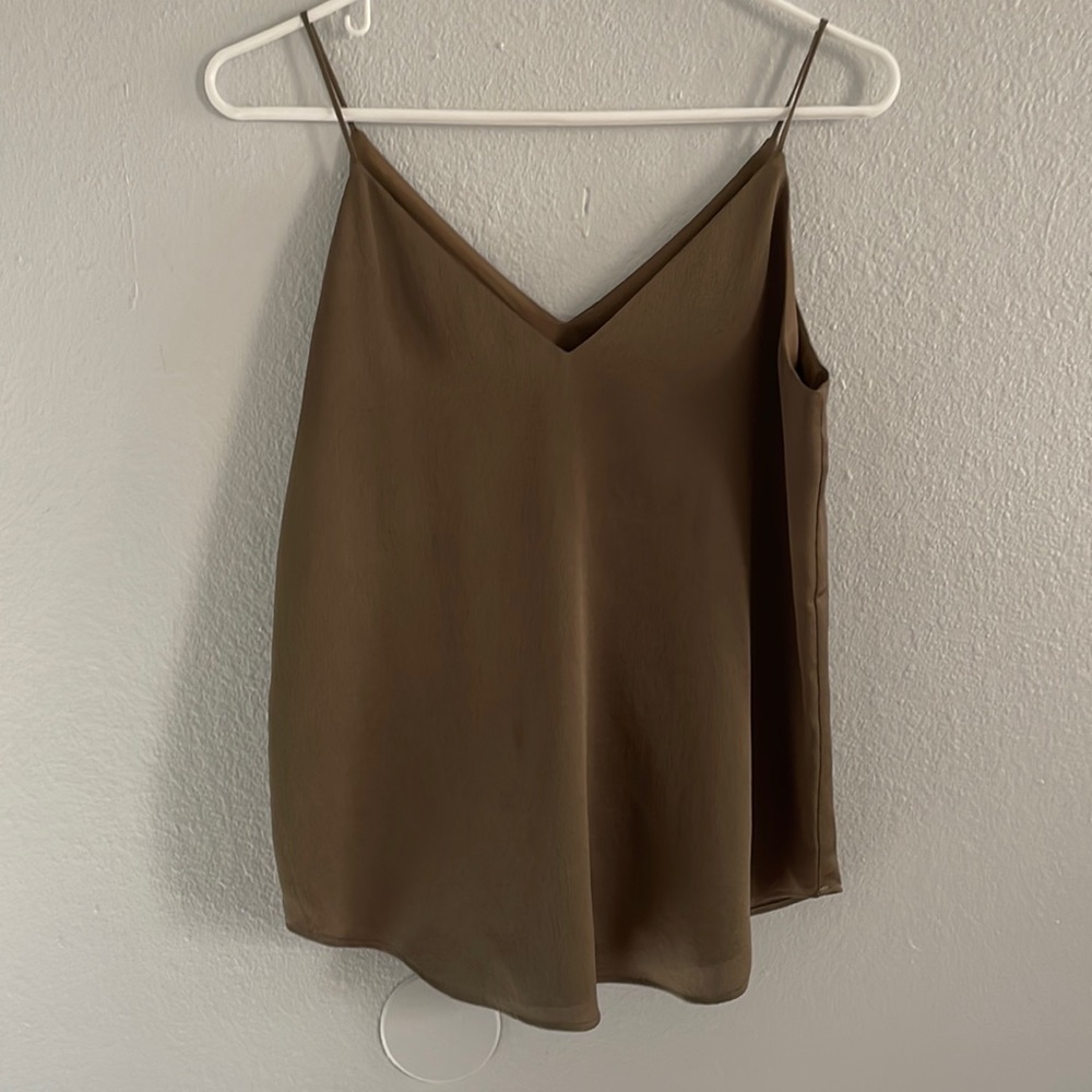 Small Olive tank top